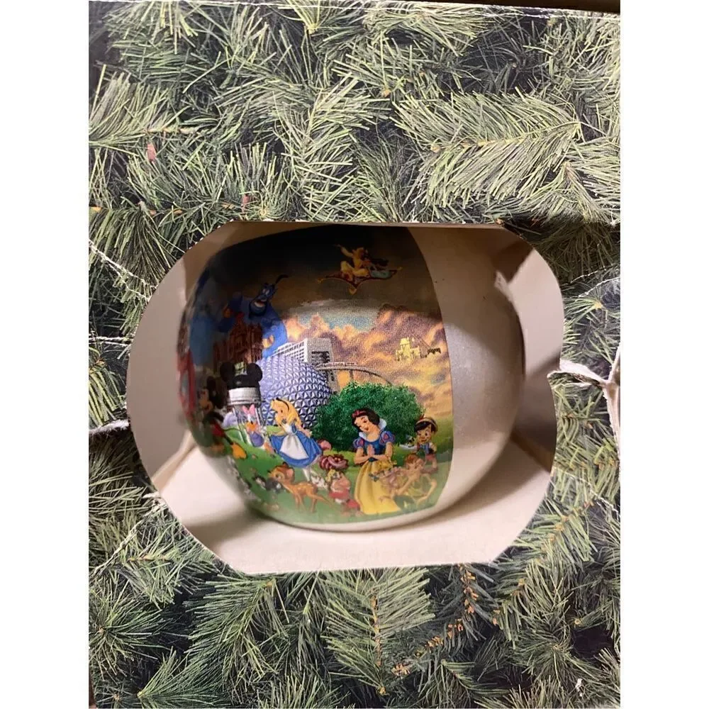 Vintage 1993 100 years of magic Christmas ornament